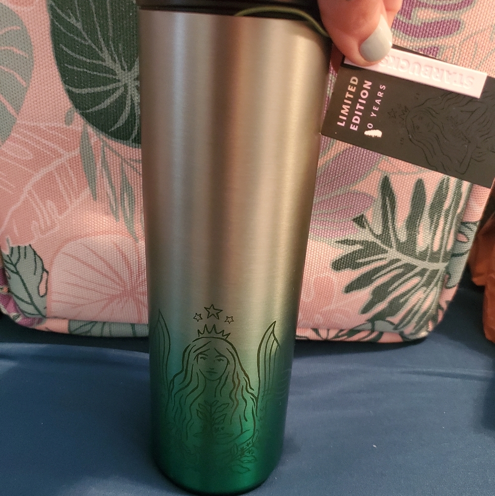 2021 anniversary mermaid tumbler